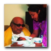 Sarath Kumar couple with DMK President